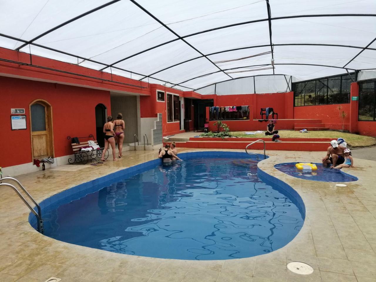 Hosteria El Tisaleno Ambato Bagian luar foto