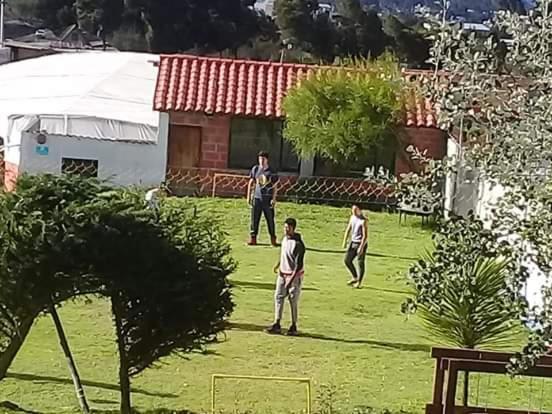 Hosteria El Tisaleno Ambato Bagian luar foto